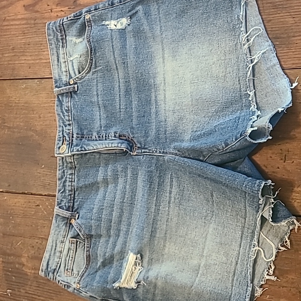 Denim cut off shorts sz 20W